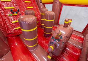 Nautical Pirate <strong>Mini</strong> Inflatable <strong>Obstacle</strong> <strong>Course</strong> for Backyard Play, Carnival Shows &amp; Sea - Themed Festivals - Product Image 4