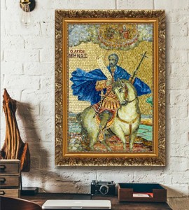 Art Mural Islamique Tile Wall Custom Arts and Crafts Porcelain Decor Tiles - Product Image 2