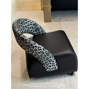 Silla de Salón con Respaldo, Relleno de Espuma, Suave y Cómoda para Uso Doméstico, Diseño de Forma Irregular - Product Image 3