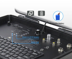 Caméra vidéo endoscopique de petite taille 9 pouces HD avec éclairage LED, angle de champ de 120 degrés, câble de 30 m, compteur de mètres, étanche IP68 - Product Image 5