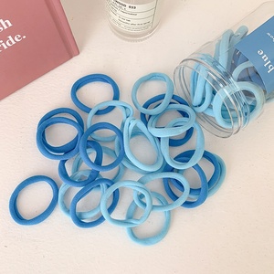 50Pcs Liền Mạch Mạnh Mẽ Đàn Hồi Tóc Quan Hệ Dây Kẹo Đuôi Ngựa Chủ Pastel Cầu Vồng Tóc Scrunchies Cho Phụ Nữ Cô Gái Tóc Ban Nhạc - Product Image 5