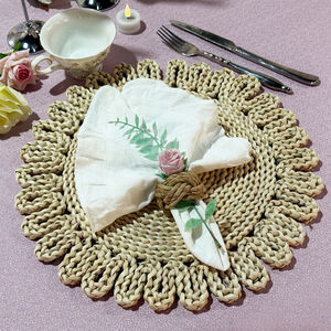 Servilleta de Poliéster Blanca con Delicado Volante, Estilo Lolita, Linda, Elegante y Duradera para Bodas, Baby Showers, Banquetes, Eventos Interiores y Exteriores - Product Image 4