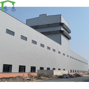 Dễ Dàng Cài Đặt Kim Loại Worshop Gà Trang Trại Nhà Ánh Sáng Kết Cấu Thép Hội Thảo Lớn Khoảng Lắp Ráp Đúc Sẵn Hội Thảo - Product Image 6