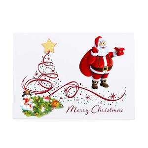 Cartes de vœux personnalisées sur le thème de Noël, carte de vœux de Noël <span class=keywords><strong>avec</strong></span> enveloppe, bénédiction manuscrite, invitation envoyée à des amis - Product Image 2