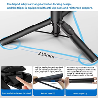 Trépied sans fil magnétique de 150 cm de long compatible avec les téléphones mobiles iPhone 16 15 Pro Max, bâton de selfie, support de trépied