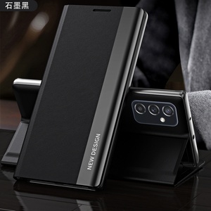 Nuevas Fundas para Teléfono Móvil Samsung Galaxy S24 M14 5G/S23/M13, Fundas de Cuero con Tapa y Acabado de Lujo, Soporte Invisible - Product Image 2