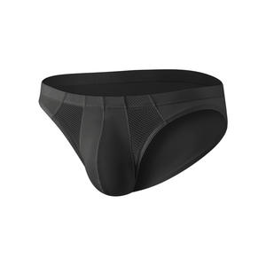 Новые мужские сексуальные трусы-стринги с вырезами, вязаные, с принтом, сшитые, с узким поясом, с низкой посадкой, дышащие, ODM, нейлон, на заказ от производителя - Product Image 5