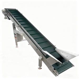 High Quality Stainless Steel <strong>Inclined</strong> <strong>Conveyor</strong> Belt Food Beverage Farm Use-Adjustable Speed Customizable Dimensions Easy Clean - Product Image 5