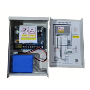 Alimentation électrique Cardweb CR-3392AF-B personnalisée DC12.5V à 14.8V en métal avec revêtement peint pour panneau de contrôle d'accès - Product Image 1