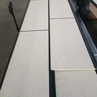 Panneau de bardage extérieur imperméable, panneau sandwich isolé, revêtement en mousse de polyuréthane de 16 mm