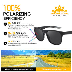 Lunettes de <span class=keywords><strong>soleil</strong></span> de sport en gros de Chine pour hommes, verres polarisés, lunettes de <span class=keywords><strong>soleil</strong></span> d'extérieur - Product Image 5