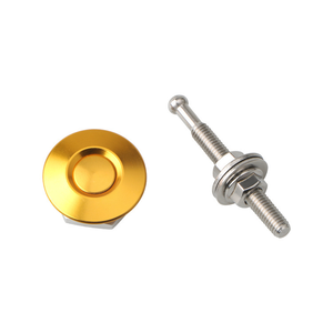 YH3695 Pasadores Universales para Vehículos, Clip de Bloqueo de Matrícula de Liberación Rápida, Kit de Botón de Apertura de Capó, Cierre Rápido de Aleación de Aluminio - Product Image 2