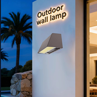 Applique murale ETL pour télécommande, dimmable, étanche, avec photocellule et détecteur PIR, LED à coupure complète, blanc chaud, CRI 95 élevé, pour usage extérieur/intérieur
