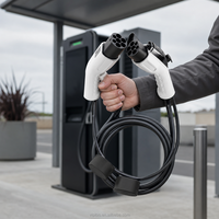 Nouveau câble de charge pour voiture électrique Viptoo Type 2 vers Type 2 16A 3 phases avec sac de transport