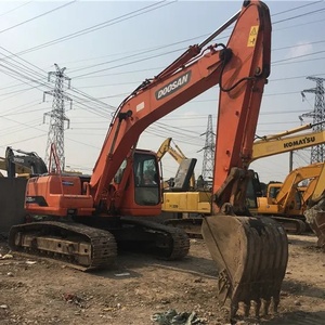 Used Well maintained Construction Equipment Dh220lc-7 Dh220-5 <b>Excavator</b> <b>Machine</b> second hand Doosan <b>Excavator</b> in Shanghai - Product Image 1