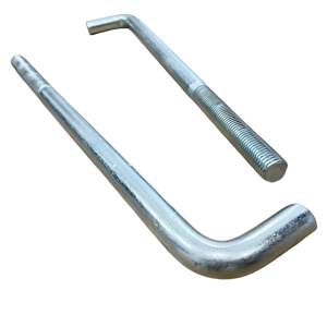 Cường độ cao tùy chỉnh l-loại mạ kẽm mạ kẽm thép carbon nền tảng Neo bu lông cẩu tháp mặt đất chân bu lông - Product Image 4