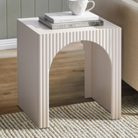 Combohome Salon Chambre à coucher Design Luxe Amovible Petite table d'appoint en bois Table basse