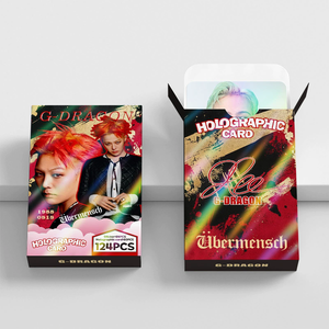 KPOP 124 Stück/Box G-Dragon GD Laser-Fotokarten Lomo-Karten Hochwertige Fotokarten - Product Image 5