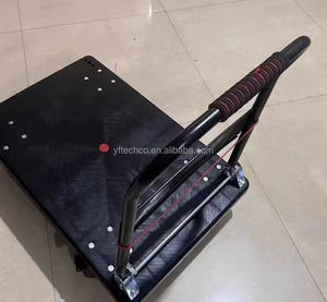 Xe đẩy chất lượng cao với 4 ống thép khung & Bánh xe cao su chống trượt cho vận chuyển thiết bị kho - Product Image 3