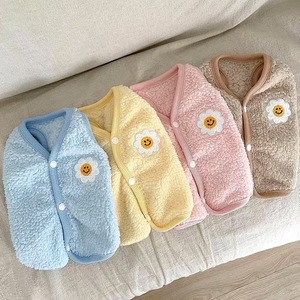 Puppy <b>clothes</b>, autumn and winter fleece vests, <b>cat</b> and internet celebrity pet Teddy, Bichon Frise, Poodle, Pomeranian autumn - Product Image 1