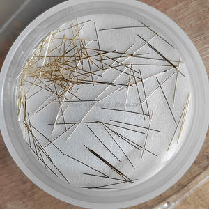 <span class=keywords><strong>Precio</strong></span> de fibra de acero 0,2mm X 13mm Fibra de acero recta recubierta de latón para elementos estructurales pequeños de hormigón prefabricado UHPC - Product Image 3