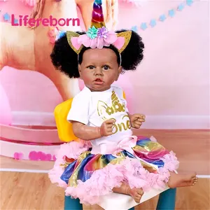 Lifereword Boneka Bayi Perempuan, Grosir 22 "Baru Keluaran Penuh Silikon Reborn Amerika