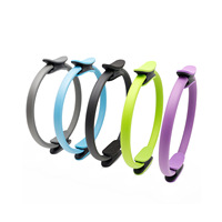 Anillo de Pilates de Fibra de Vidrio LEECORK, Círculo Mágico, Anillo de Fitness Resistente para Entrenamiento en Casa, Gimnasio, Ejercicio, Venta al Por Mayor