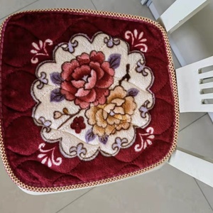 Cổ Điển Sang Trọng Ghế Thảm Bền Chống Bụi Bẩn Mat Mùa Đông Sẵn Sàng Fluffy Ghế Đệm Cho Nhà Văn Phòng - Product Image 5