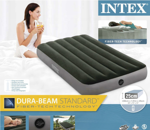 <span class=keywords><strong>Colchón</strong></span> <span class=keywords><strong>Inflable</strong></span> <span class=keywords><strong>Intex</strong></span> 64778 Dura-Beam Prestige Downy de Tamaño Completo para Adultos con Bomba Eléctrica - Product Image 3