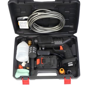 Nettoyeur de voiture sans fil haute pression de qualité industrielle pour usage domestique, 2000 psi, <span class=keywords><strong>batterie</strong></span> au lithium, moteur sans balais, pistolet pulvérisateur - Product Image 4