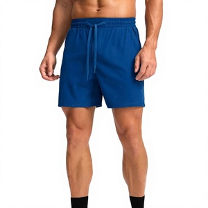Shorts de sport pour homme personnalisés, légers, séchage rapide, pour la course à pied et la gym, avec ceinture élastique et poche zippée, fabrication OEM sous marque privée - Product Image 3