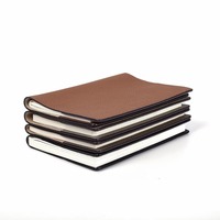 Capa superior de cuero de vaca Lychee patrón libro cubierta A5 32K película protectora portátil cuaderno cubierta para regalo encuadernación de hojas sueltas