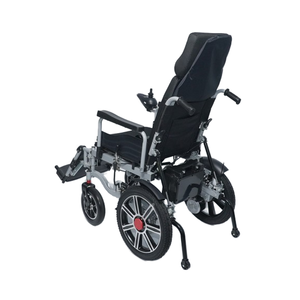 Suministro DE FÁBRICA DE China, silla de ruedas eléctrica plegable eléctrica, diseño motorizado con función reclinable para personas con discapacidad - Product Image 6