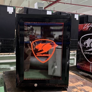 Meilleures ventes 2025 Mini réfrigérateur LED 21L Porte en <span class=keywords><strong>verre</strong></span> personnalisée Compresseur mécanique pour boissons fraîches - Product Image 4