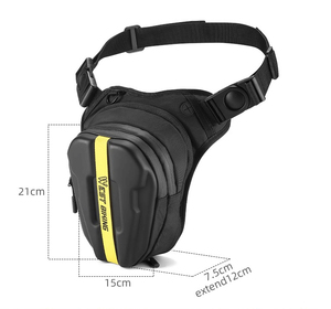 Sac de moto extensible grande capacité WEST BIKING, structure de rangement magnétique double couche, sac à dos pour vélo - Product Image 3