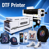 Imprimante DTF industrielle MYCOLOR 60 cm avec 6 têtes I3200, machine d'impression directe sur film haute vitesse pour la production en série