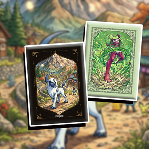 การ์ดแฟนอาร์ตโปเกมอนขายส่ง YQ กล่องสุ่มแบบซีล คอลเลคชั่นจีน พิมพ์สีสันสวยงาม เกมกระดานคารอมระดับพรีเมียม - Product Image 1