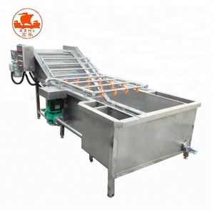 Đầy đủ tự động làm sạch gốc lá rau măng tây rửa dây chuyền chế biến/trái cây rửa dây chuyền sản xuất - Product Image 3