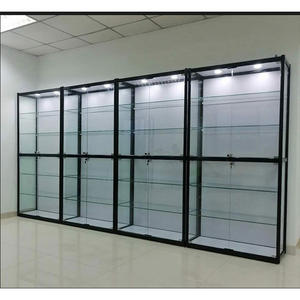 Vitrina de Madera Creativa para Exhibición de Relojes, Vitrina con Cerradura y Cristal para Exhibición de Relojes en Tiendas - Product Image 1