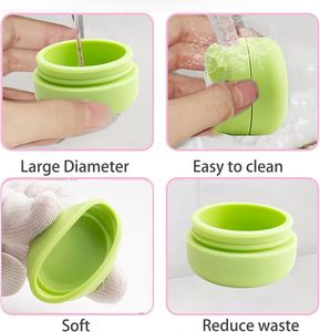 Modern Silicone Travel Organizer Leakproof Storage <b>Container</b> UV for Creams Jewelry <b>Pills</b>-Portable Multi-Use Jar Toiletries - Product Image 4