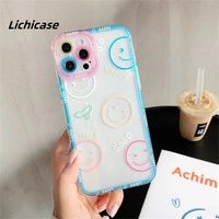 Coque de téléphone en cristal clair pour Iphone 15 Pro Max 14 13 12 11 Couverture arrière flexible avec impression personnalisée créative en 3D