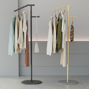Porte-<span class=keywords><strong>manteau</strong></span> sur pied de luxe léger, moderne et minimaliste, avec rangement vertical, pour chambre et salon, modèle très prisé - Product Image 1