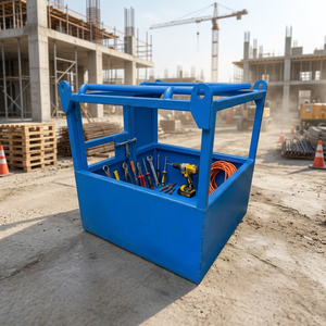 Cestas de trabajo en altura para minería y construcción, cestas de transporte de carga y cestas de trabajo con pasamanos para trabajadores en altura - Product Image 3