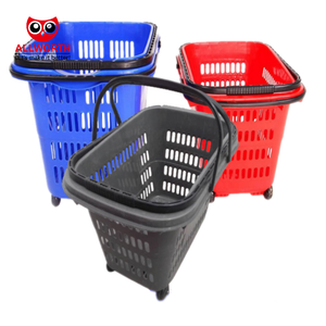 Fabricant Panier à roulettes en plastique avec logo en gros et couleurs personnalisées - Product Image 6