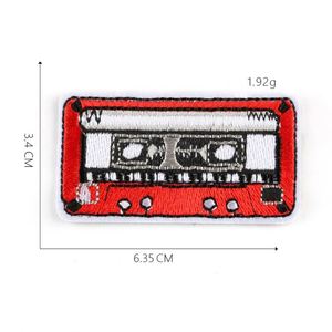 Retro Style Iron on Camera Embroidery Patch for Garment Decoration - Product Image 4