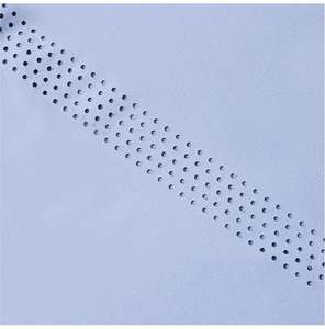 เสื้อยืดกีฬาเรียกเหงื่อแขนสั้นทรงหลวมของผู้หญิงแห้งเร็วระบายอากาศได้ดีเสื้อผ้าฟิตเนสวิ่งโยคะย้อมสีพื้นขายส่ง - Product Image 6