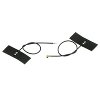 Antenne FPC flexible WiFi/BLE/IoT 2,4 GHz à gain élevé 3/5dBi avec connecteur RF pour routeur/drones/robotique