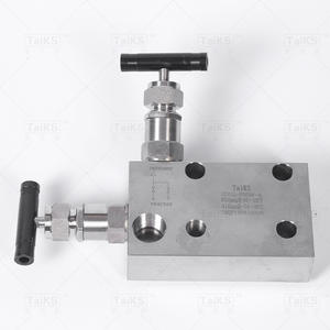 Collecteur à deux vannes en acier inoxydable, type à bride, avec bride coplanaire pour instruments industriels - Product Image 5