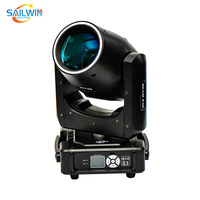 Projecteur à tête mobile Sailwin Factory Mini 230W 7R Lyre Sharpy avec faisceau Gobo et bande LED pour DJ, événements, fêtes, clubs
