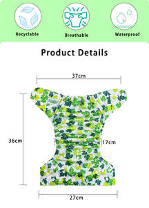 Divers Motif Imprimé Tissu Bébé Couches <span class=keywords><strong>Insert</strong></span> <span class=keywords><strong>Couche</strong></span> Étanche Pul Enduit <span class=keywords><strong>Lavable</strong></span> Poche Bébé <span class=keywords><strong>Couche</strong></span> Tissu - Product Image 3